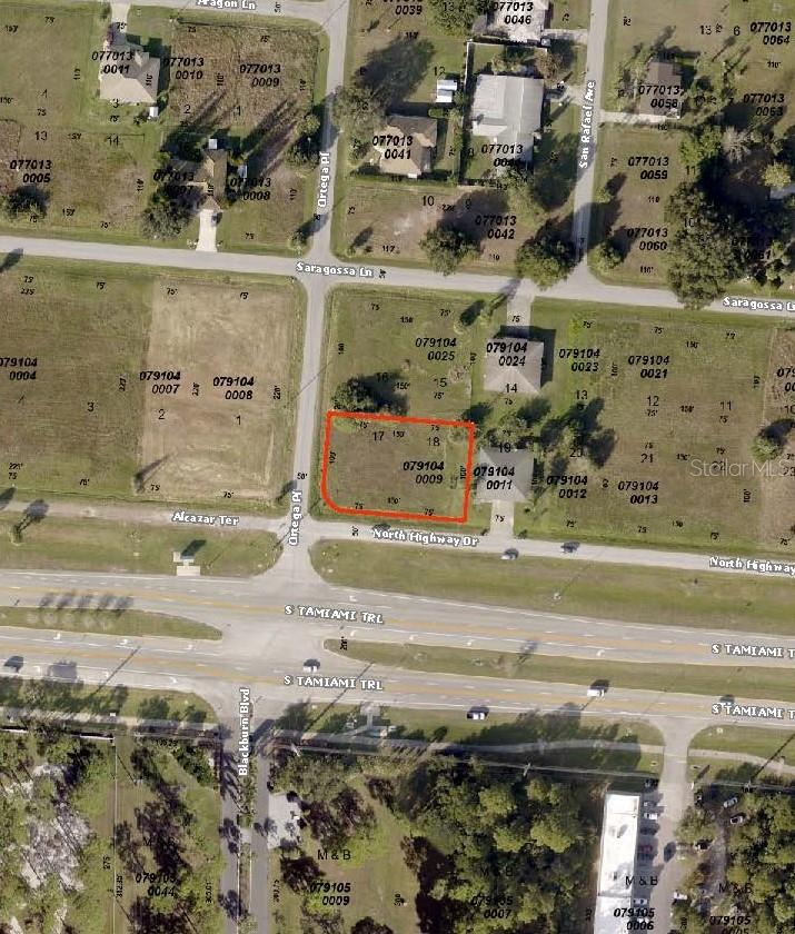 12000 S Tamiami Lot 17 &18 Trl #front