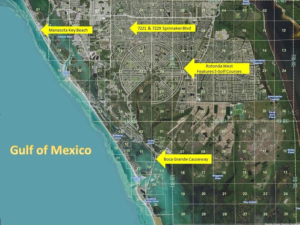 Englewood Beach is located less than 6miles from this property!!