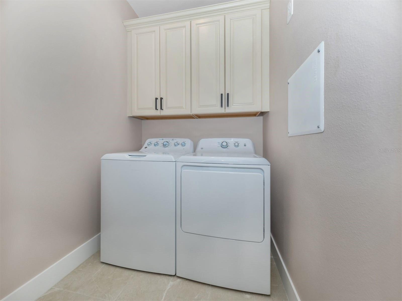 Typical Model Laundry Room