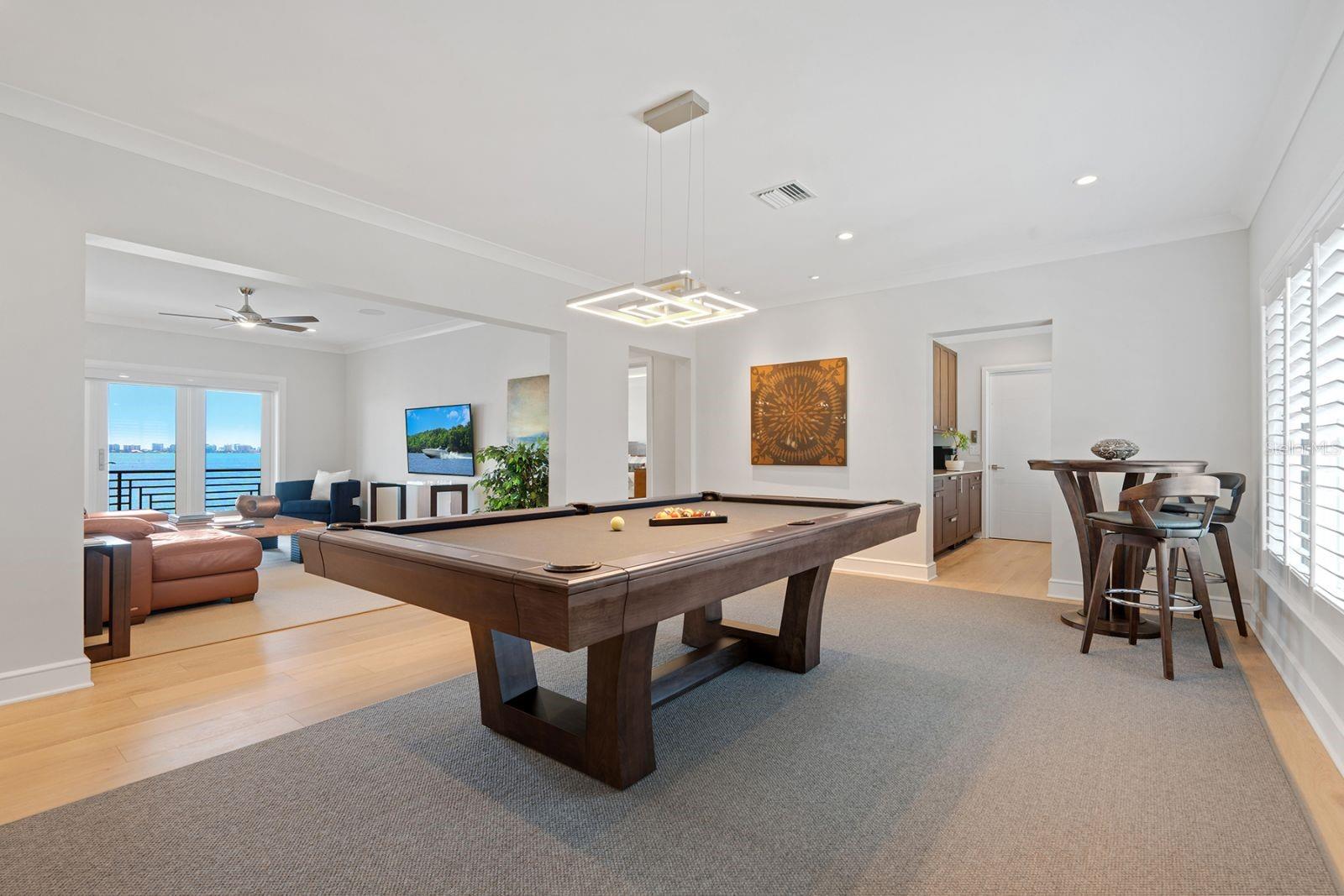 Upstairs Game Area