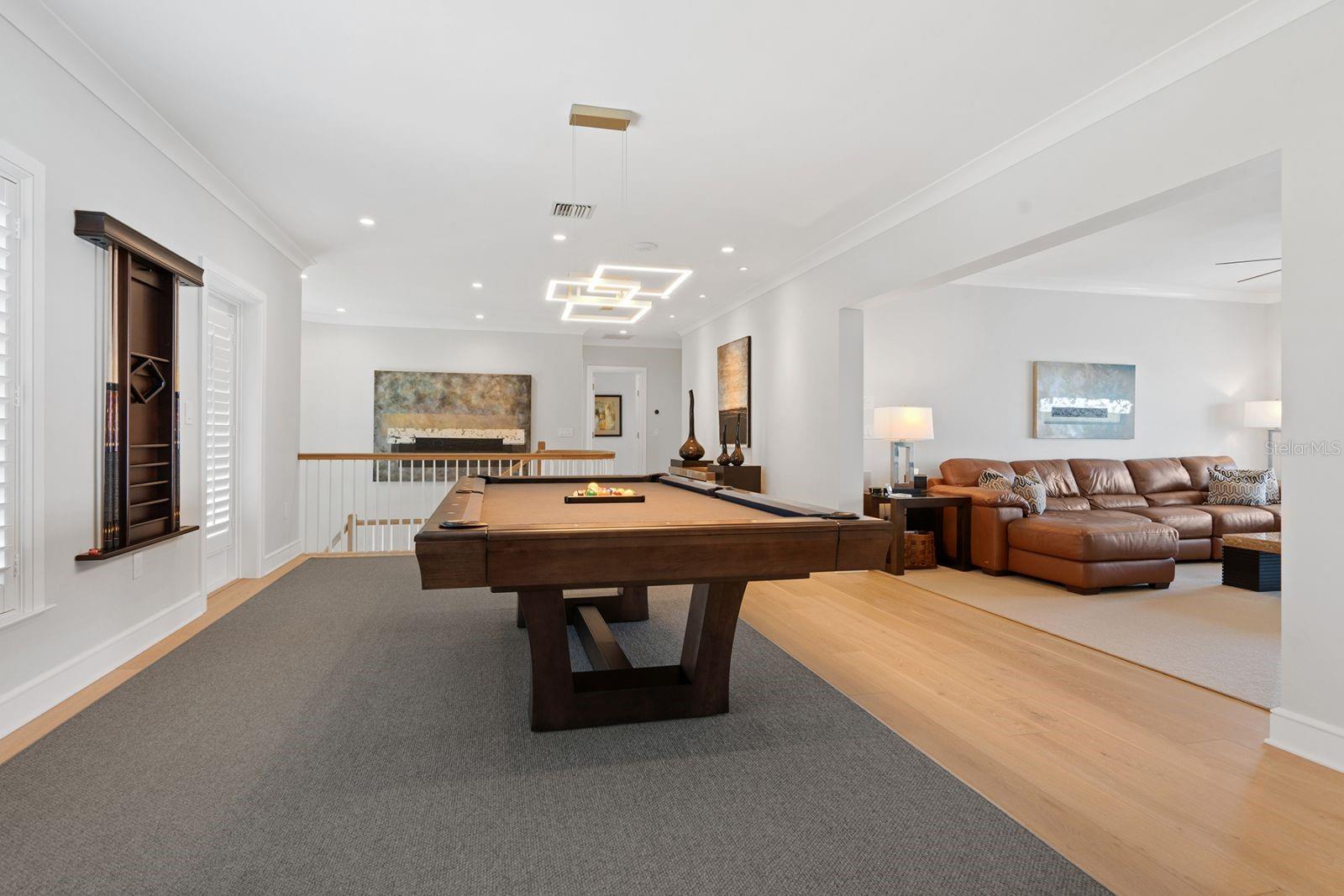 Upstairs Game Area