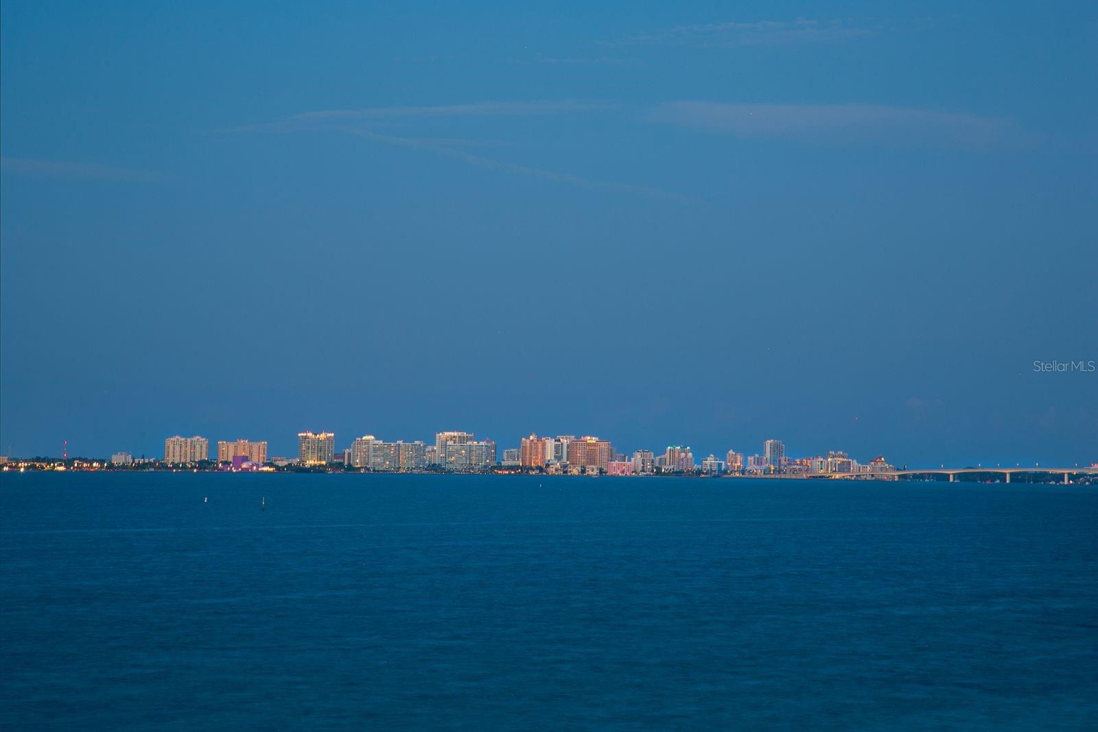 Evening Photo of Bay/City View