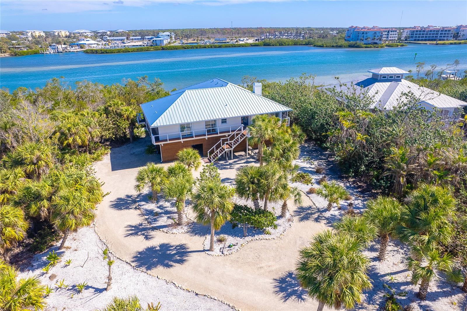 Aerial View of Home.