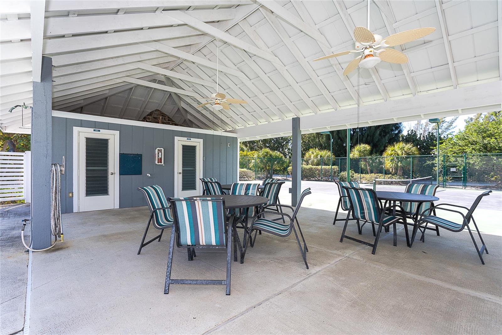 Community Pool Deck.