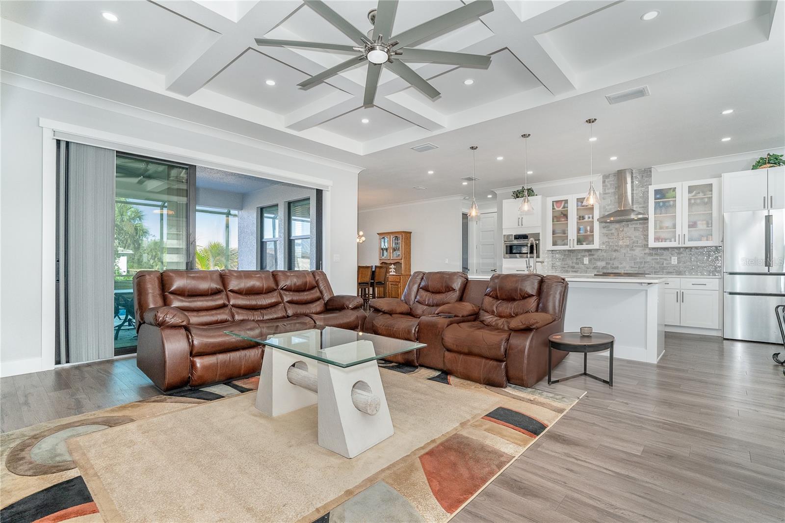 Beautiful Coffered Ceiling