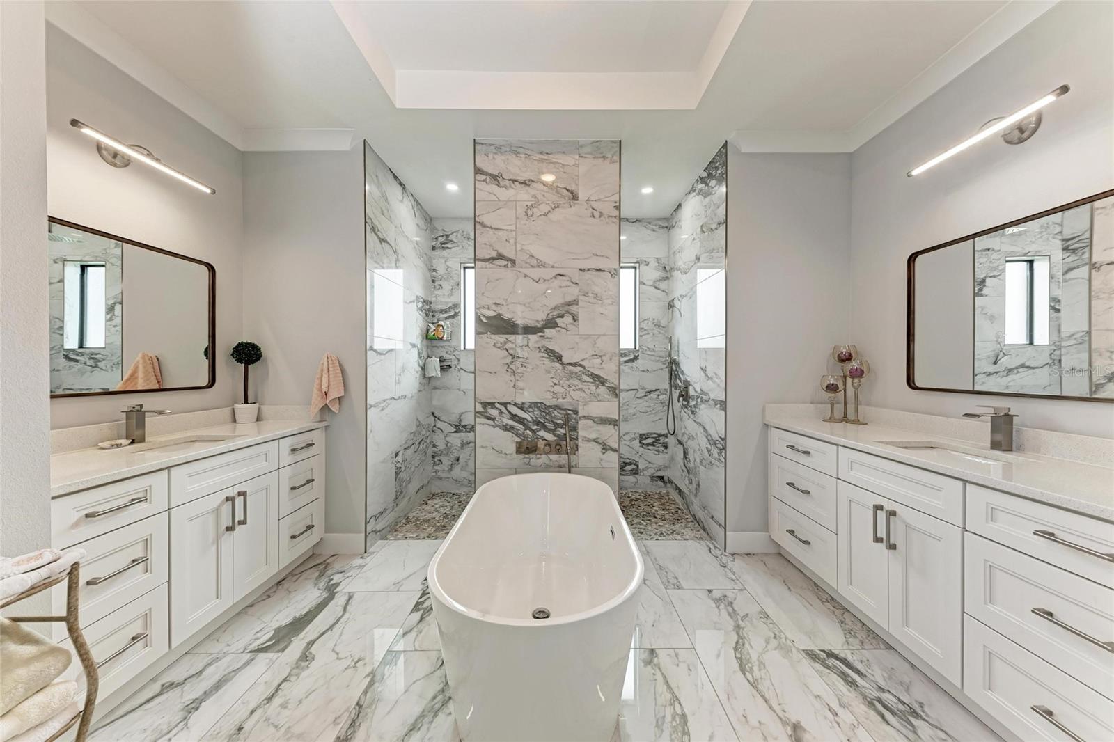 Gorgeous Primary Bathroom