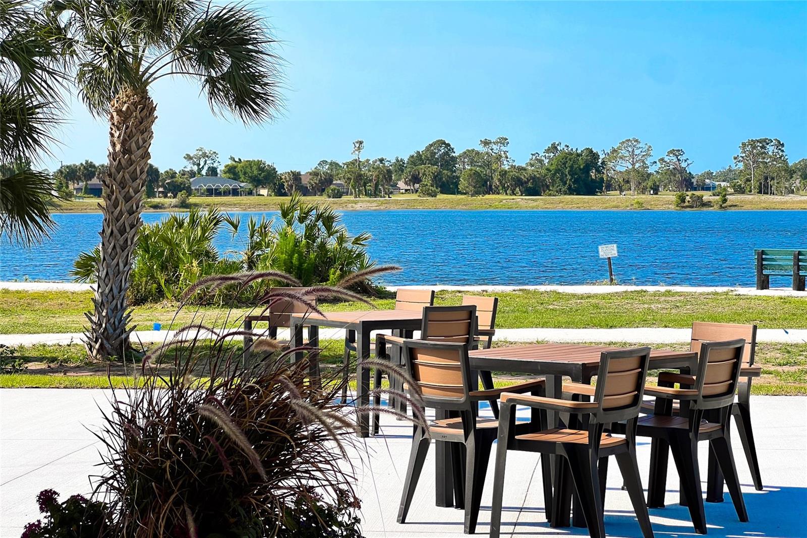Picnic area with a view