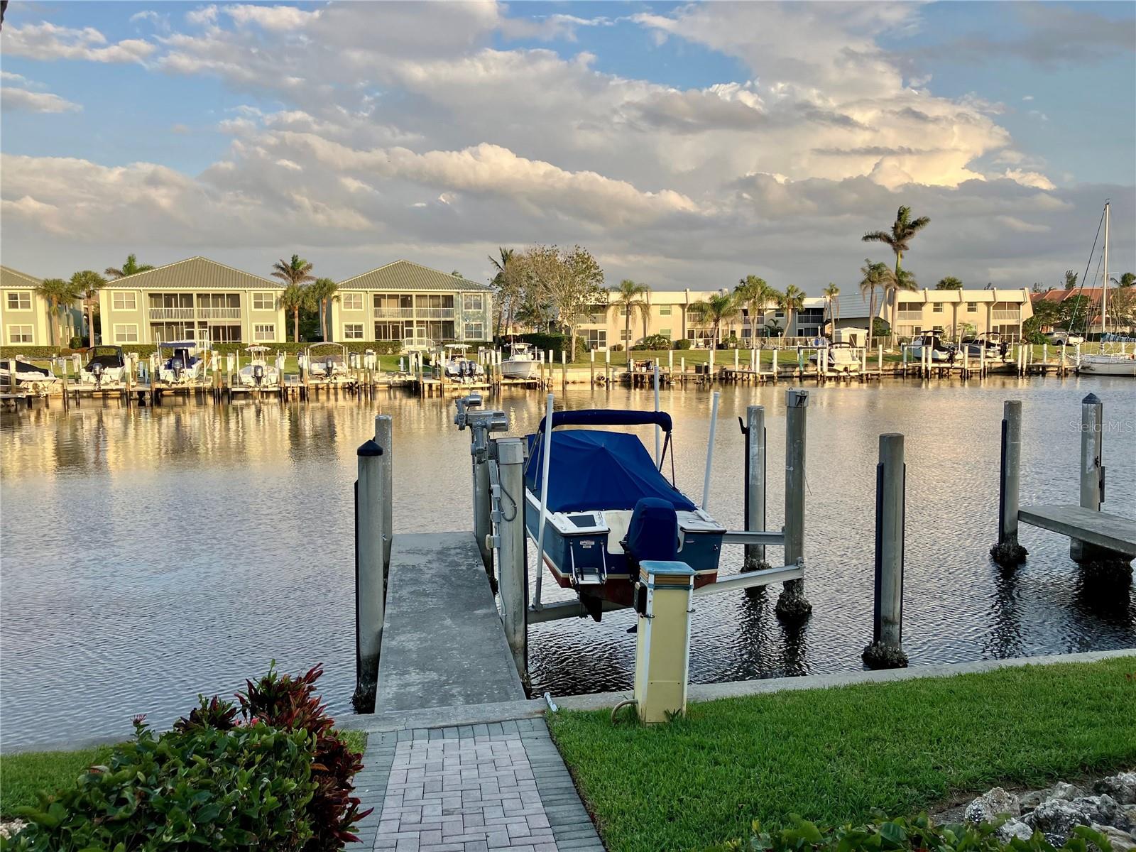 Your own dock slip and 7,000 lb boat lift