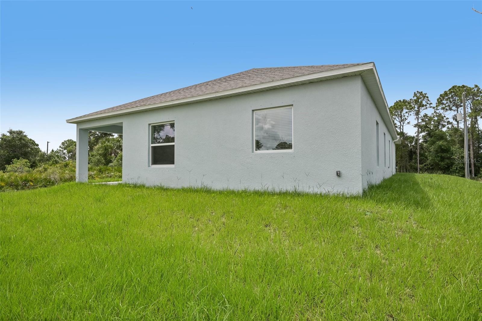 Spacious Landscaped Backyard