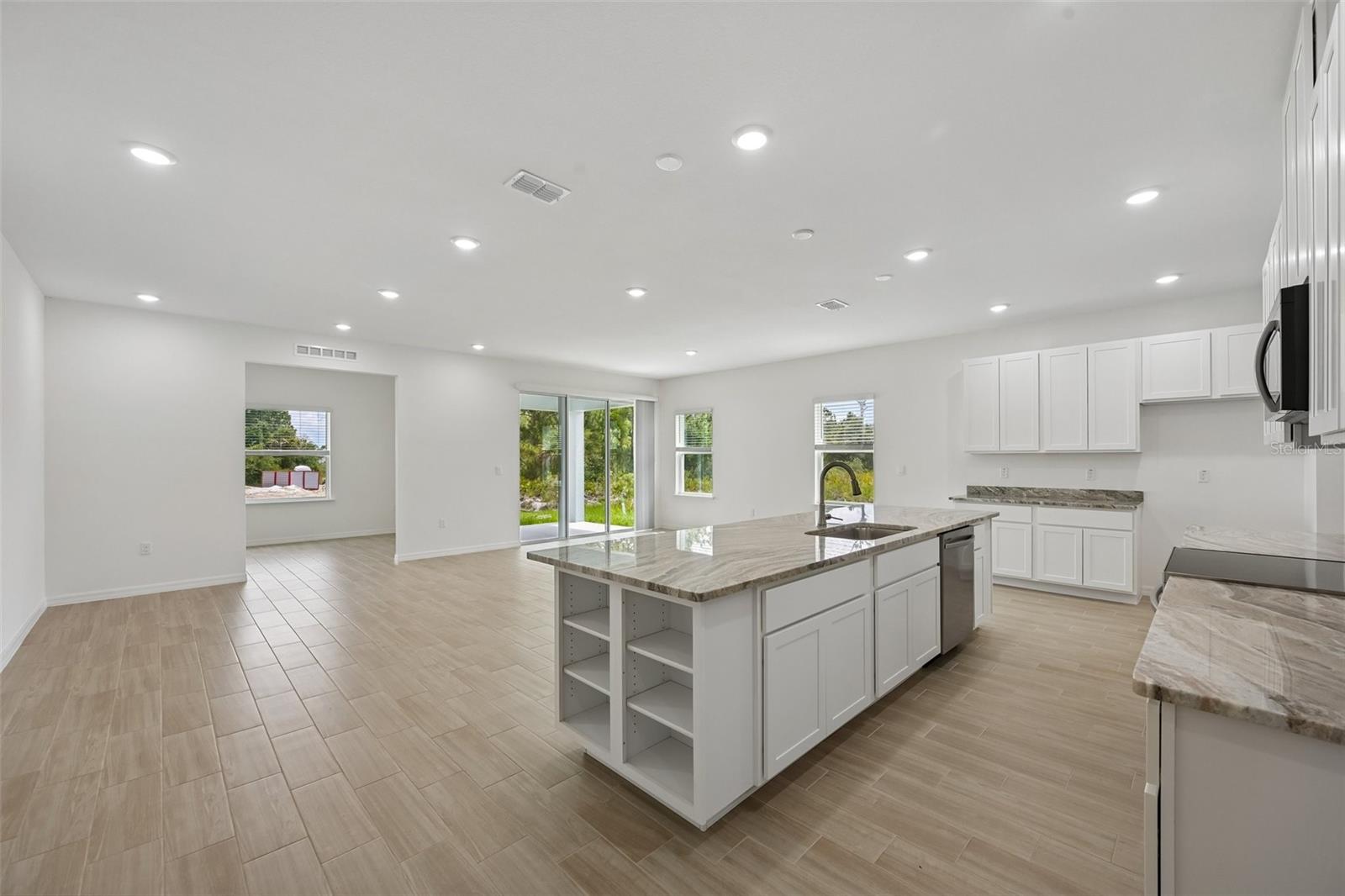 Open Concept Kitchen & Great Room