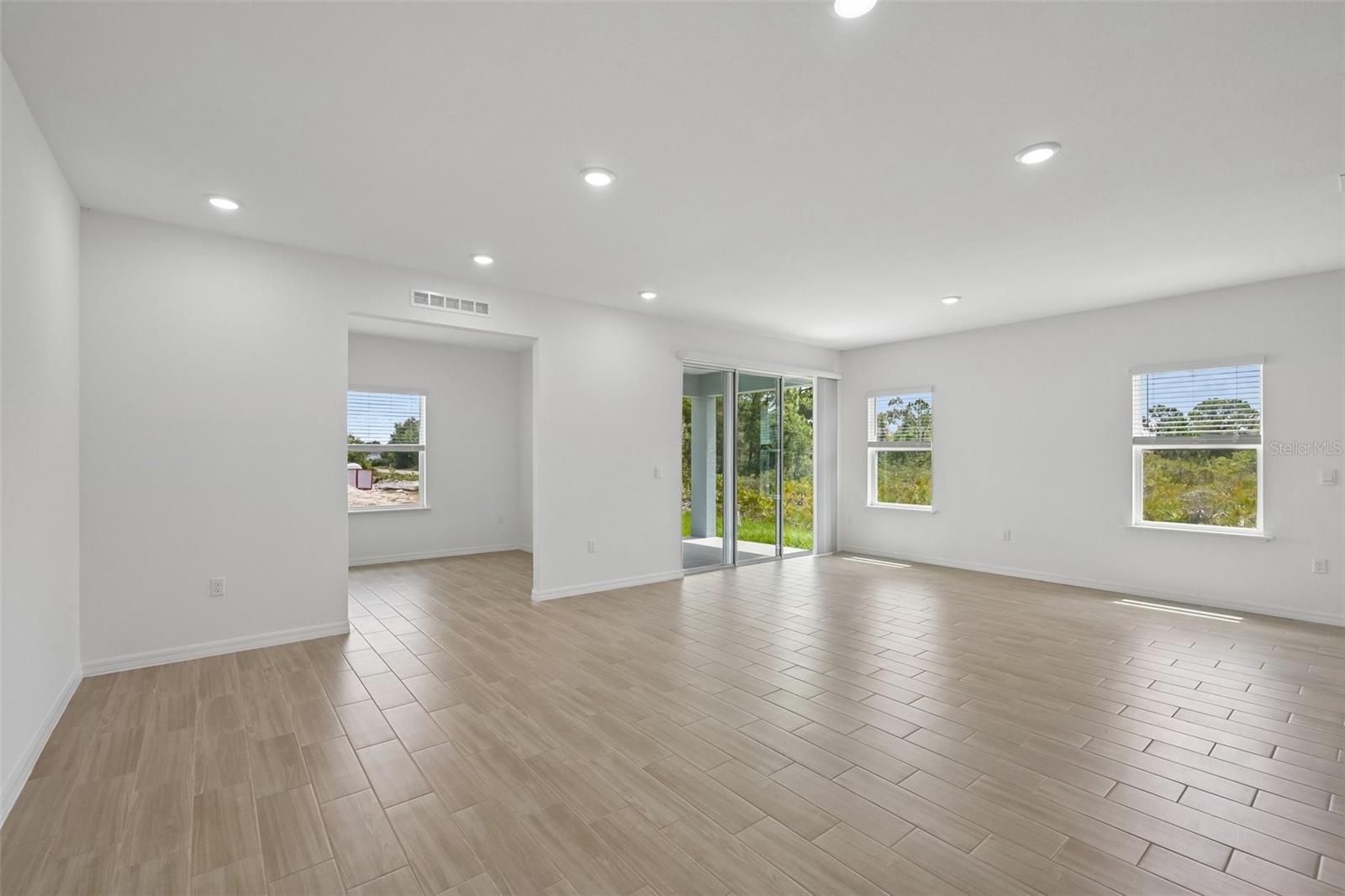 Spacious Great Room