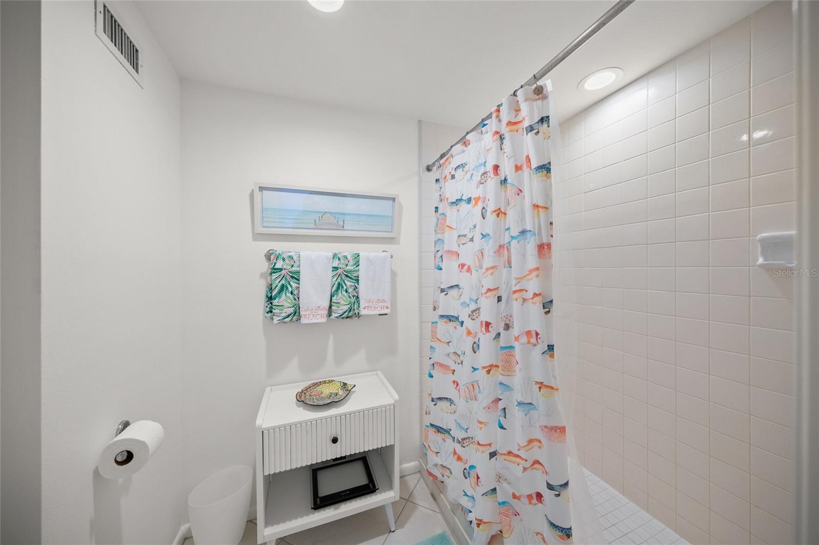 Master bath with shower