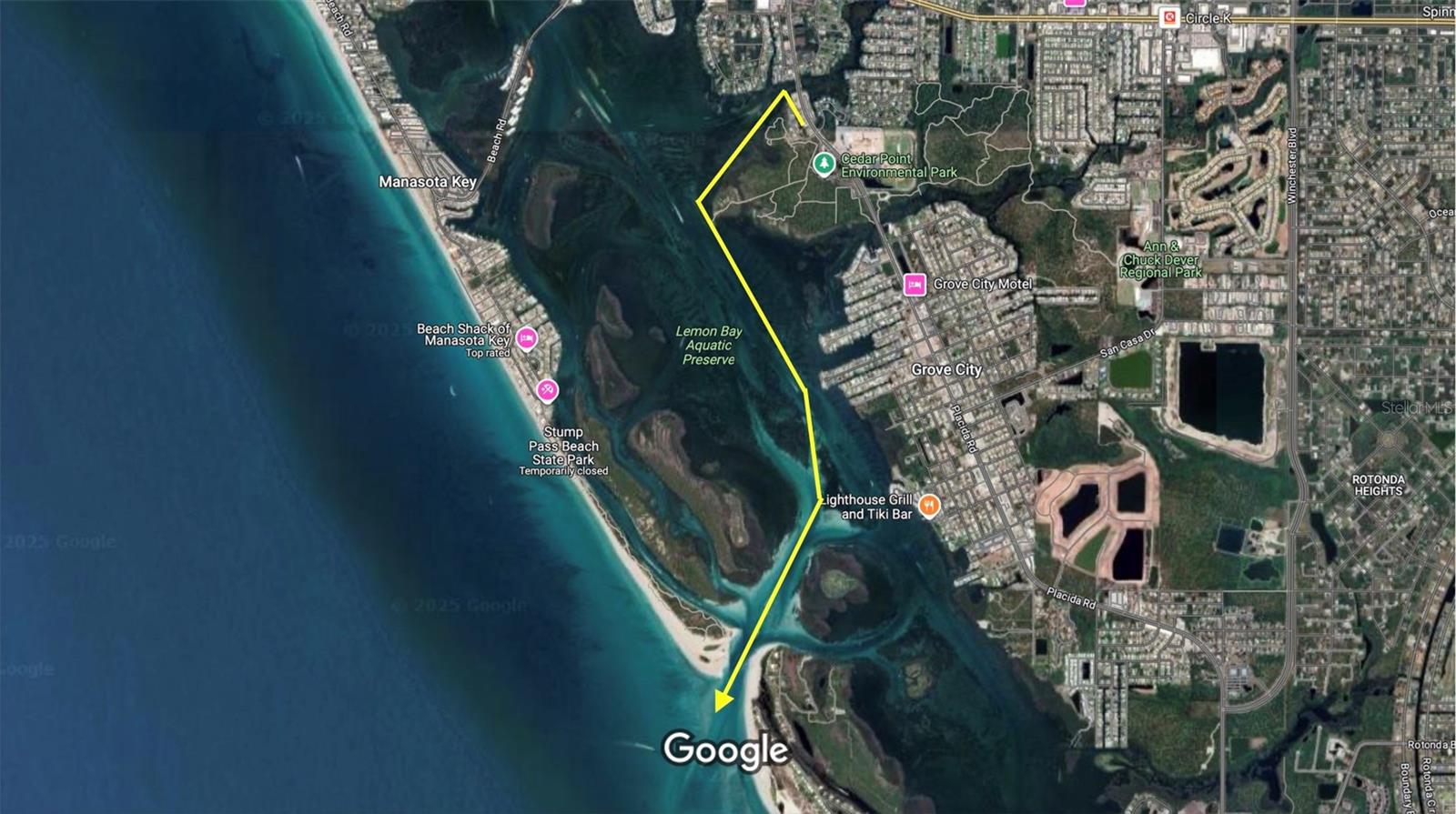 Quick out to the Gulf!