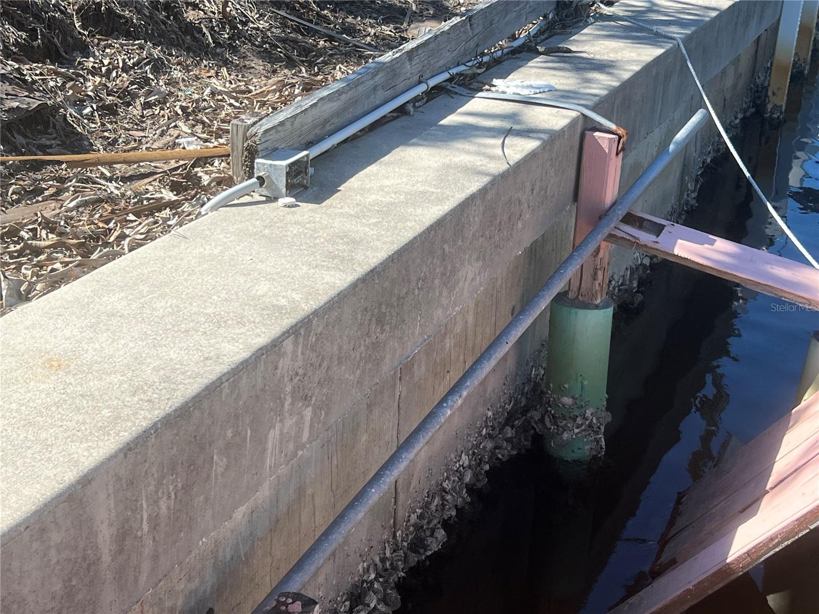 2012 Concrete Seawall in great condition