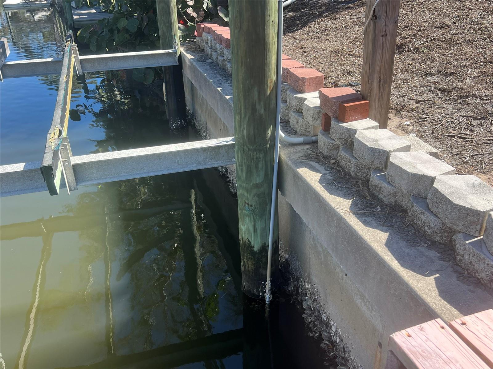 2012 Concrete Seawall in great condition
