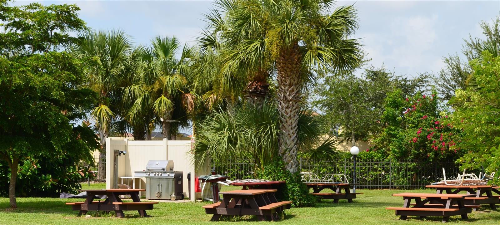One of three BBQ Areas
