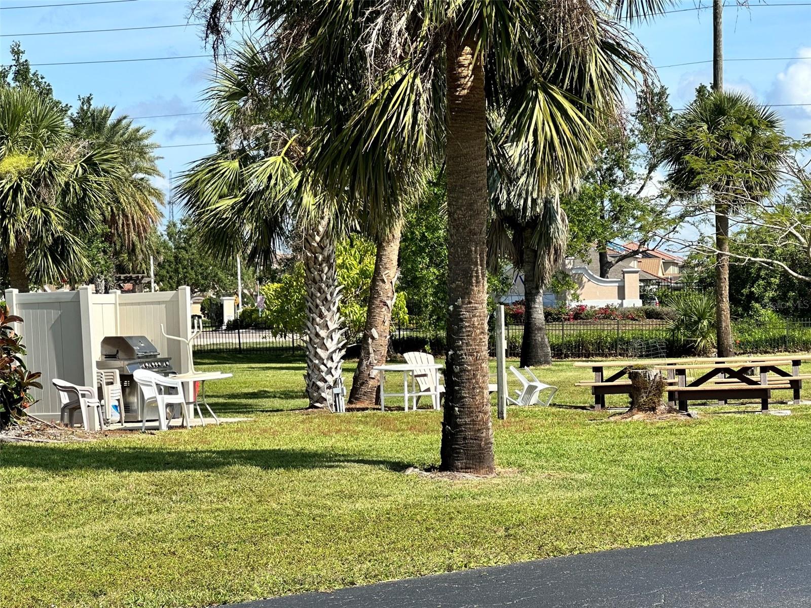 Two of three BBQ Areas