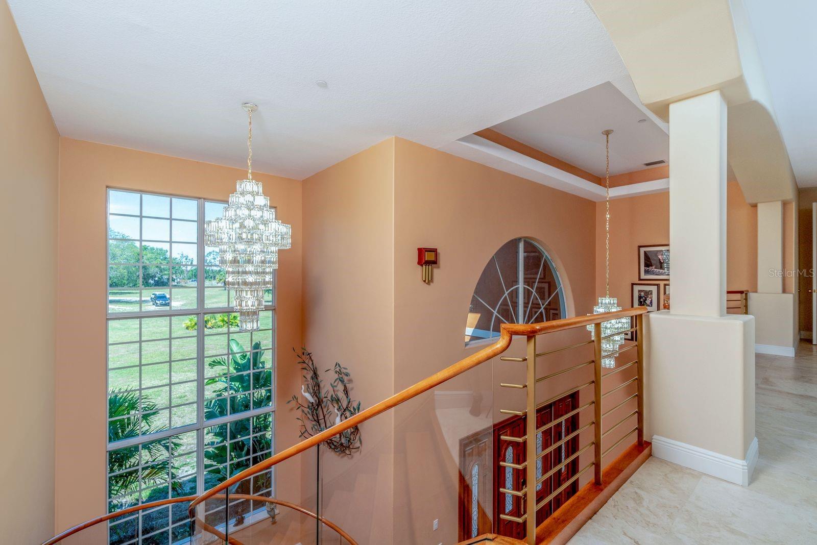 Stairs & balcony