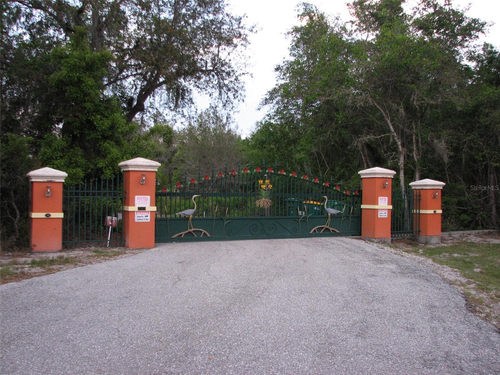 Front security gate