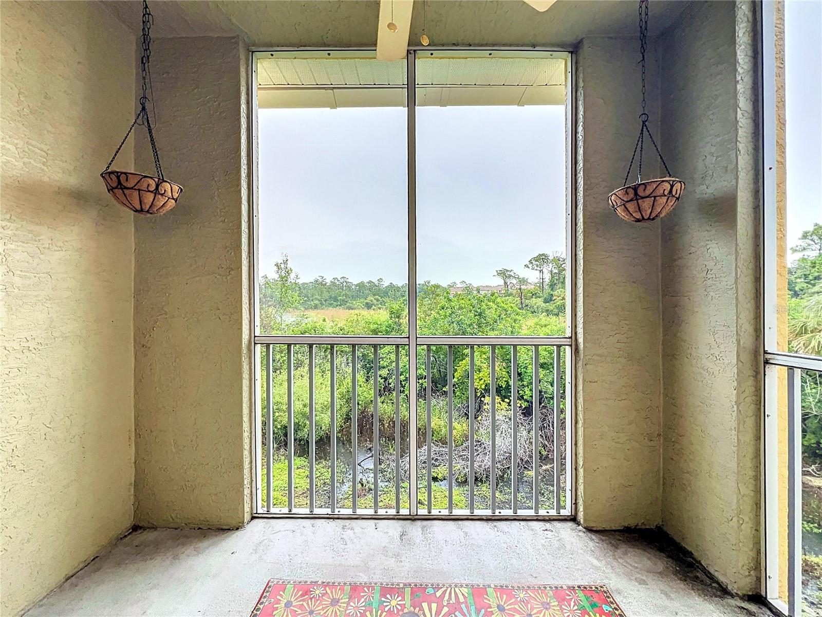 Lanai off the living room