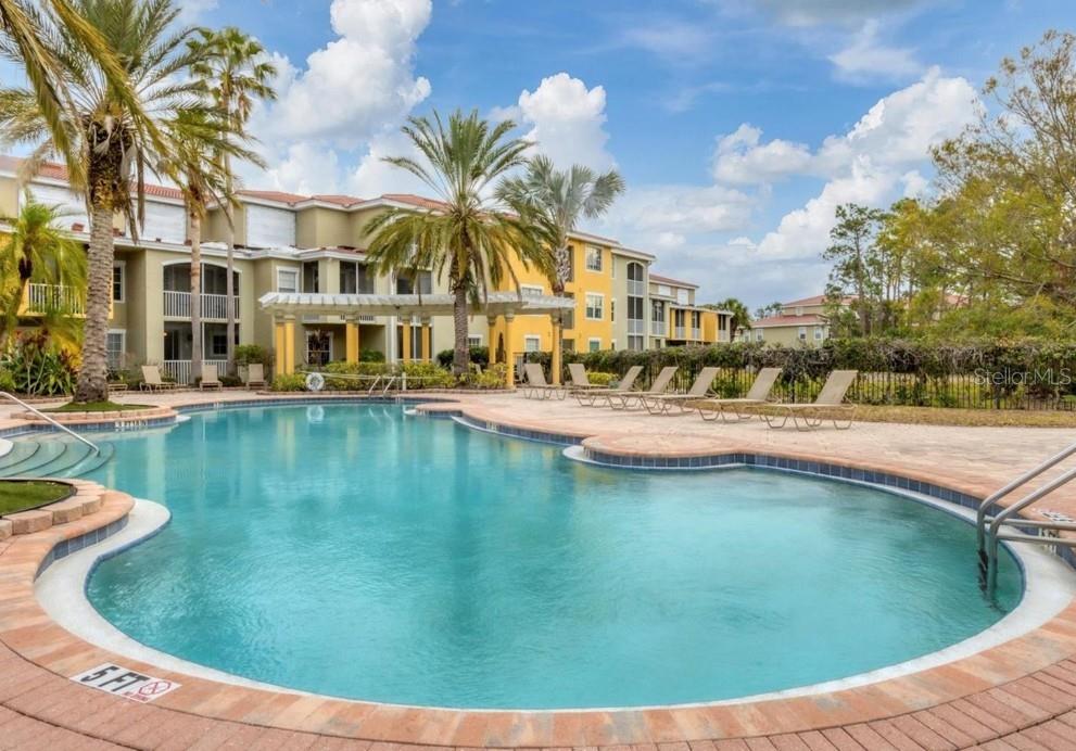 Main Clubhouse pool... and there is a 2nd pool...