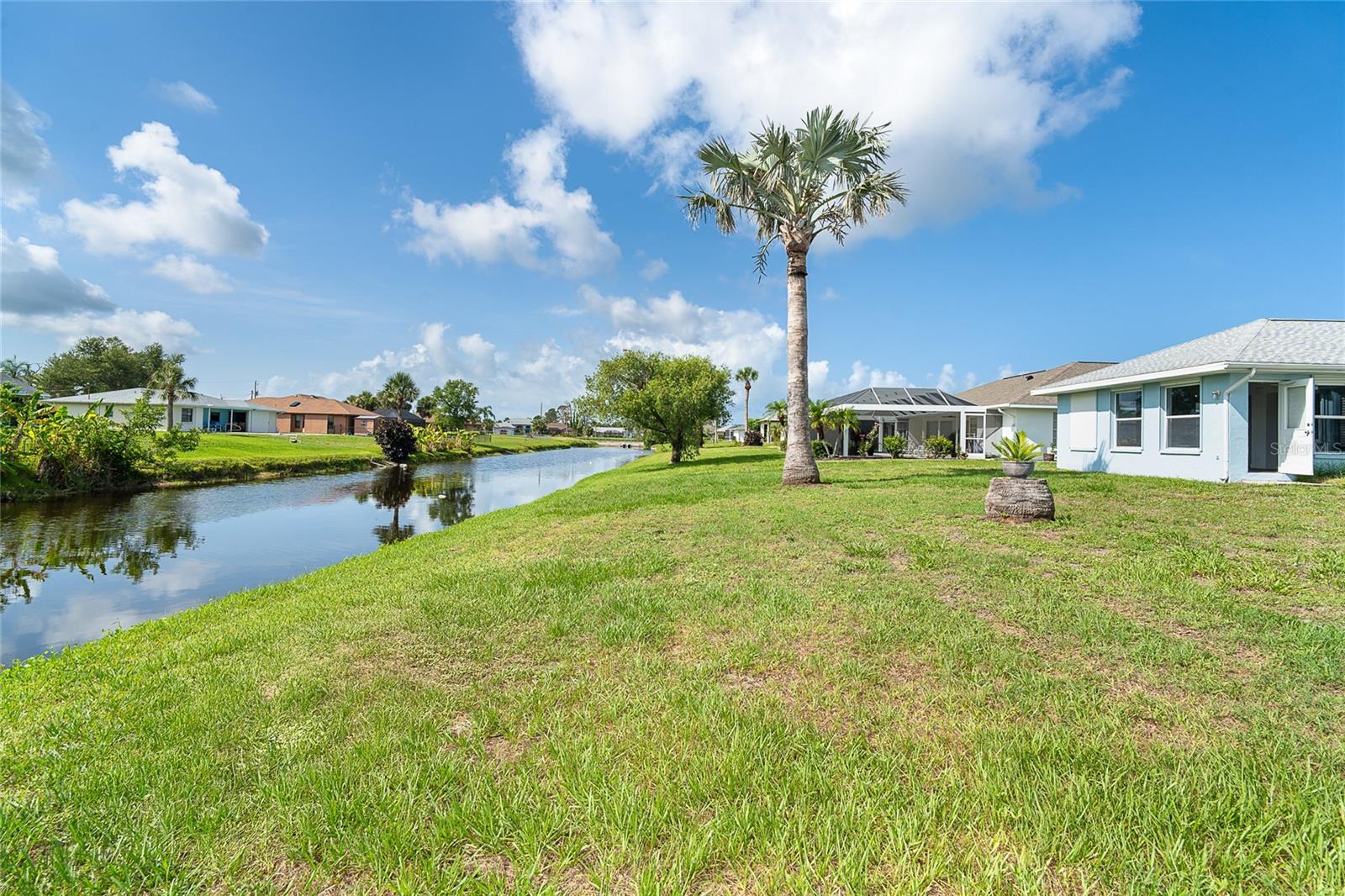 Waterfront canal home
