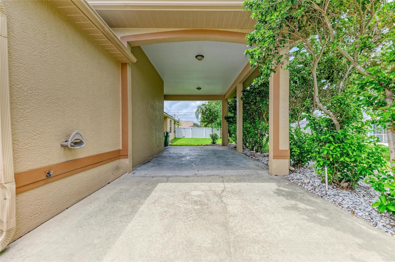 Covered RV/Boat carport
