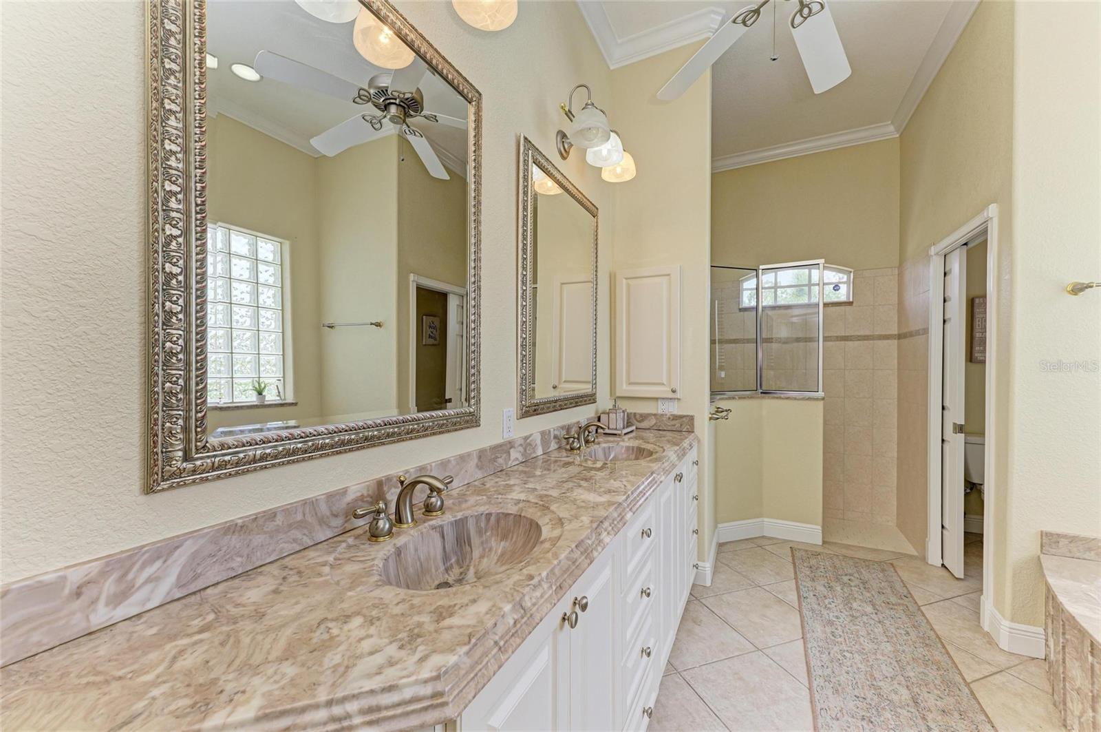Master bathroom