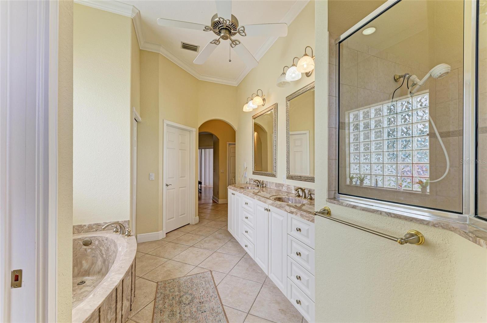 Master bathroom