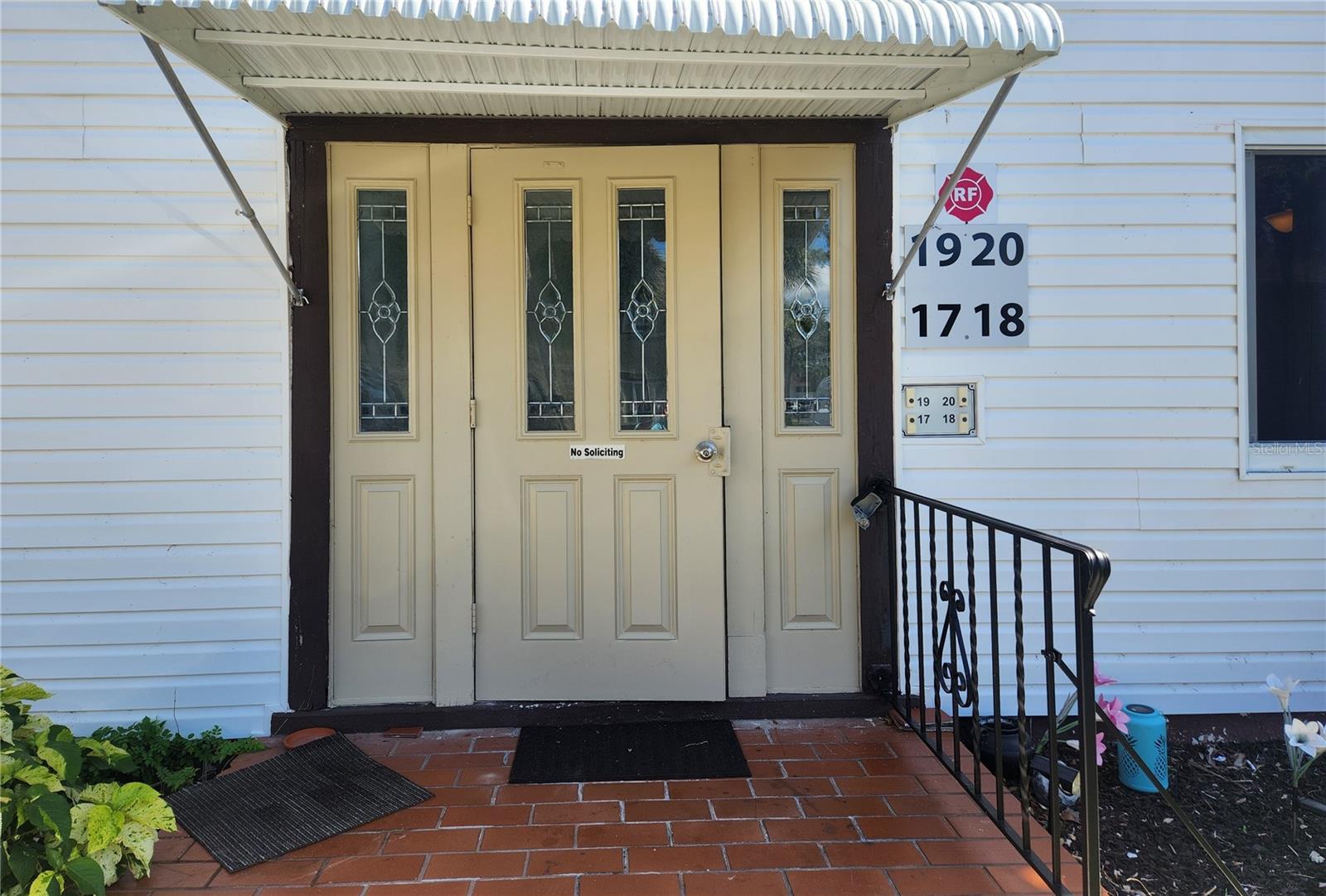 Secured door