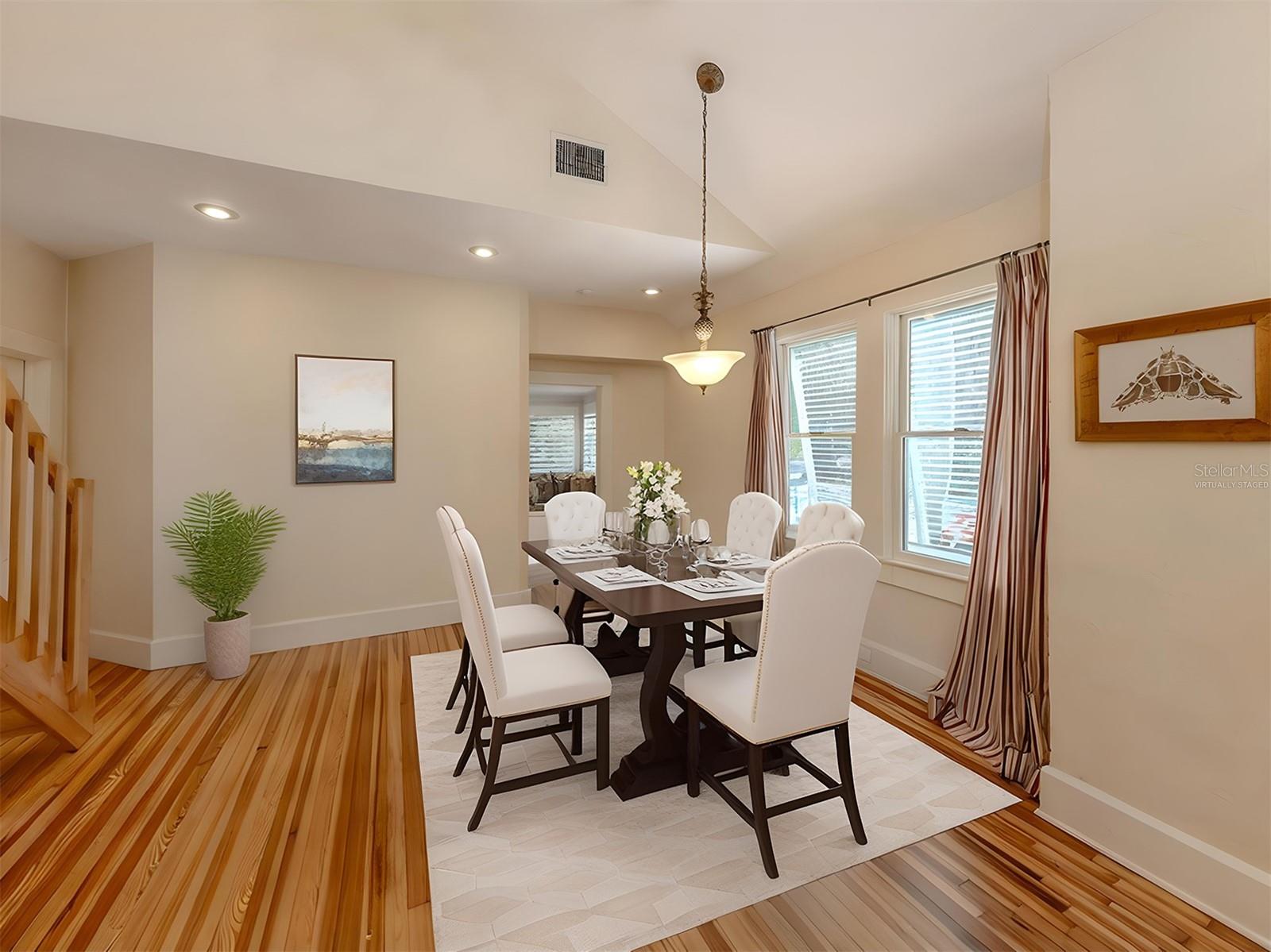 Virtually Staged - Dining room