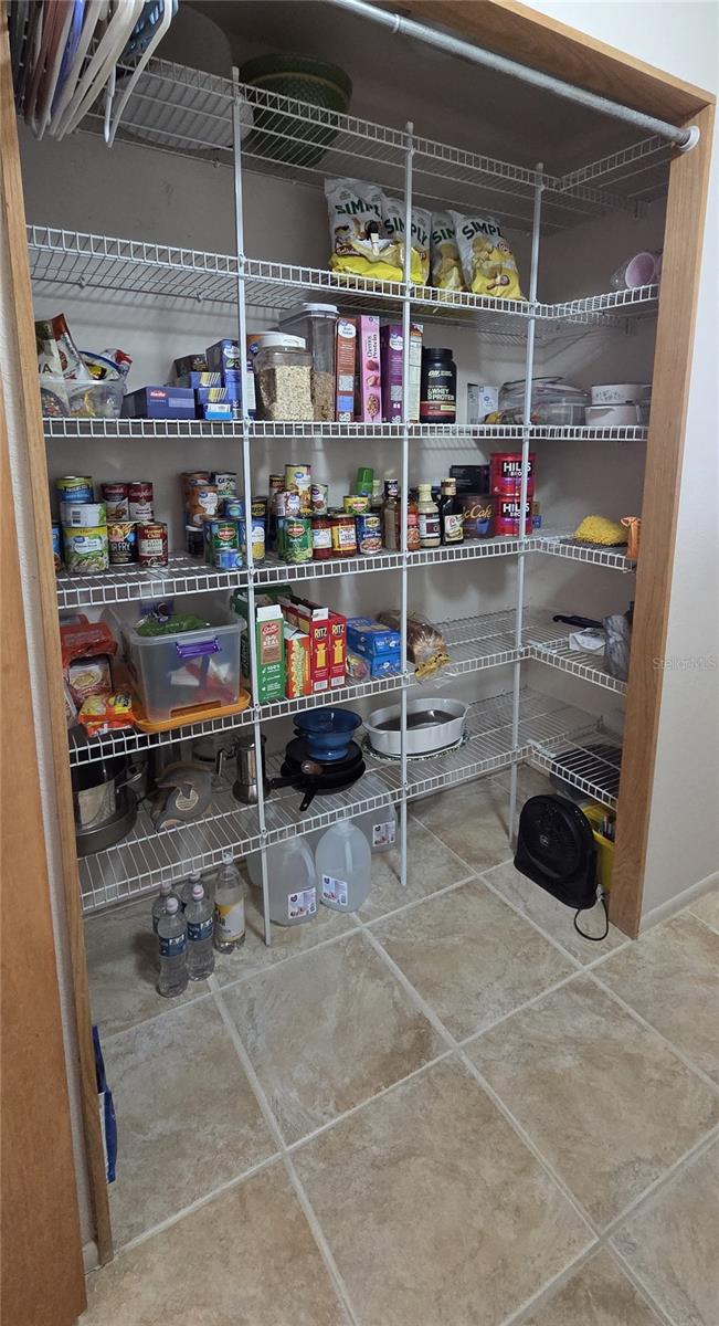 Pantry in 8 x 7 laundry