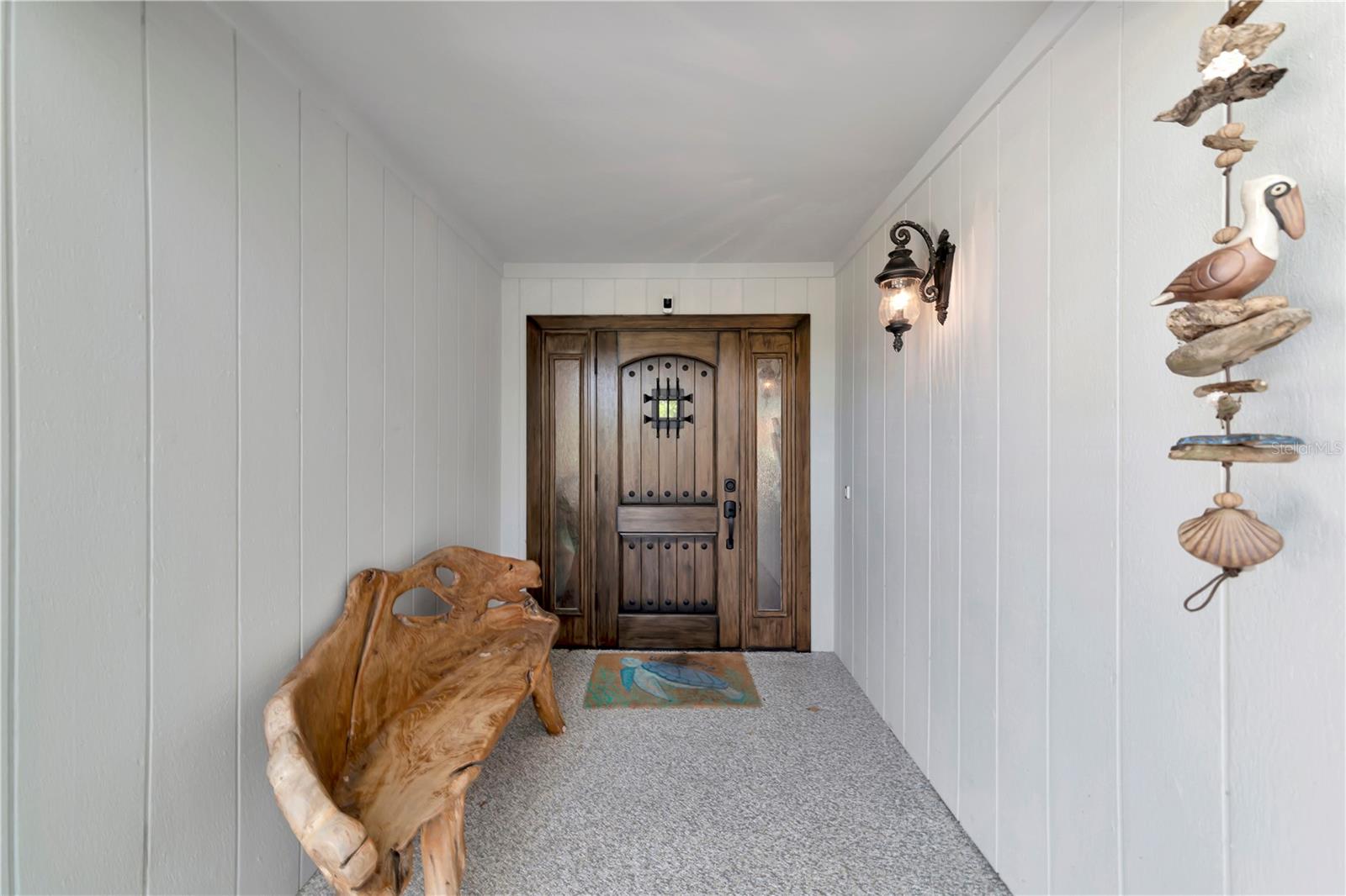 Outside entry