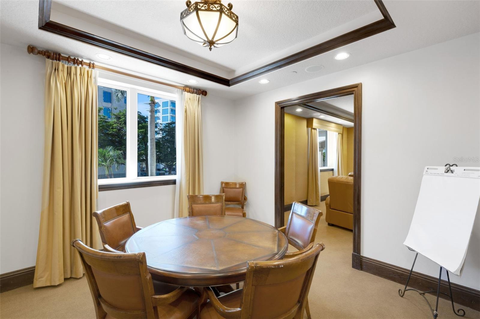 redesigned conference room