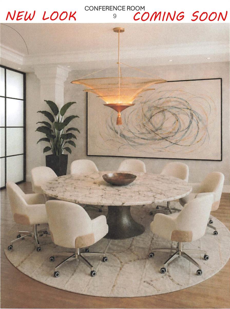 redesigned conference room