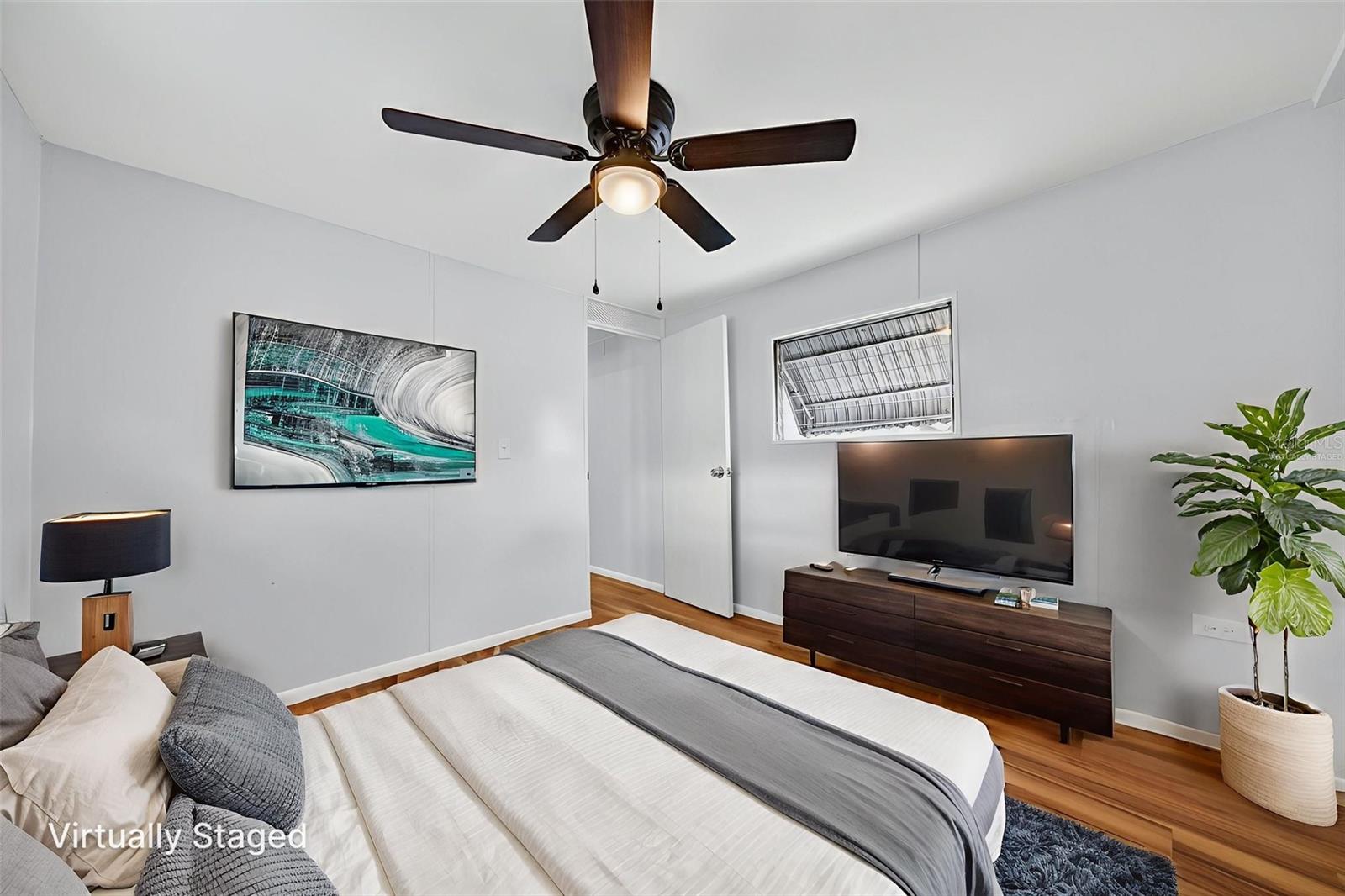 Virtually Staged  Bedroom 2
