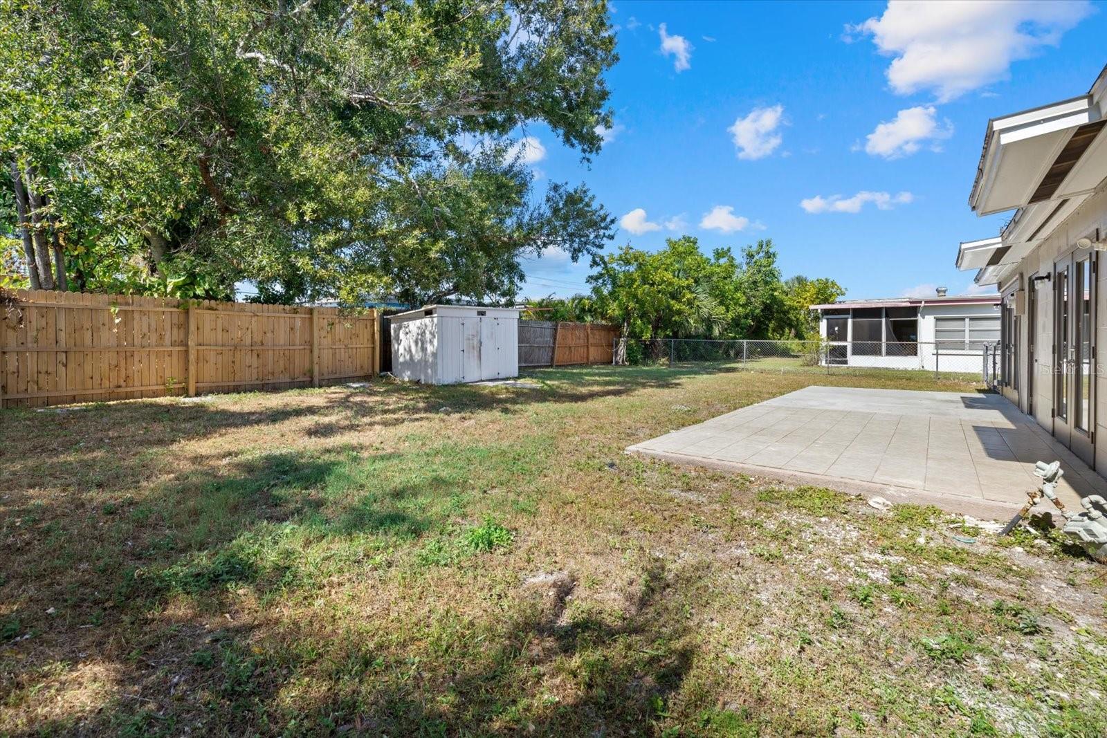 6024 Merril St Backyard