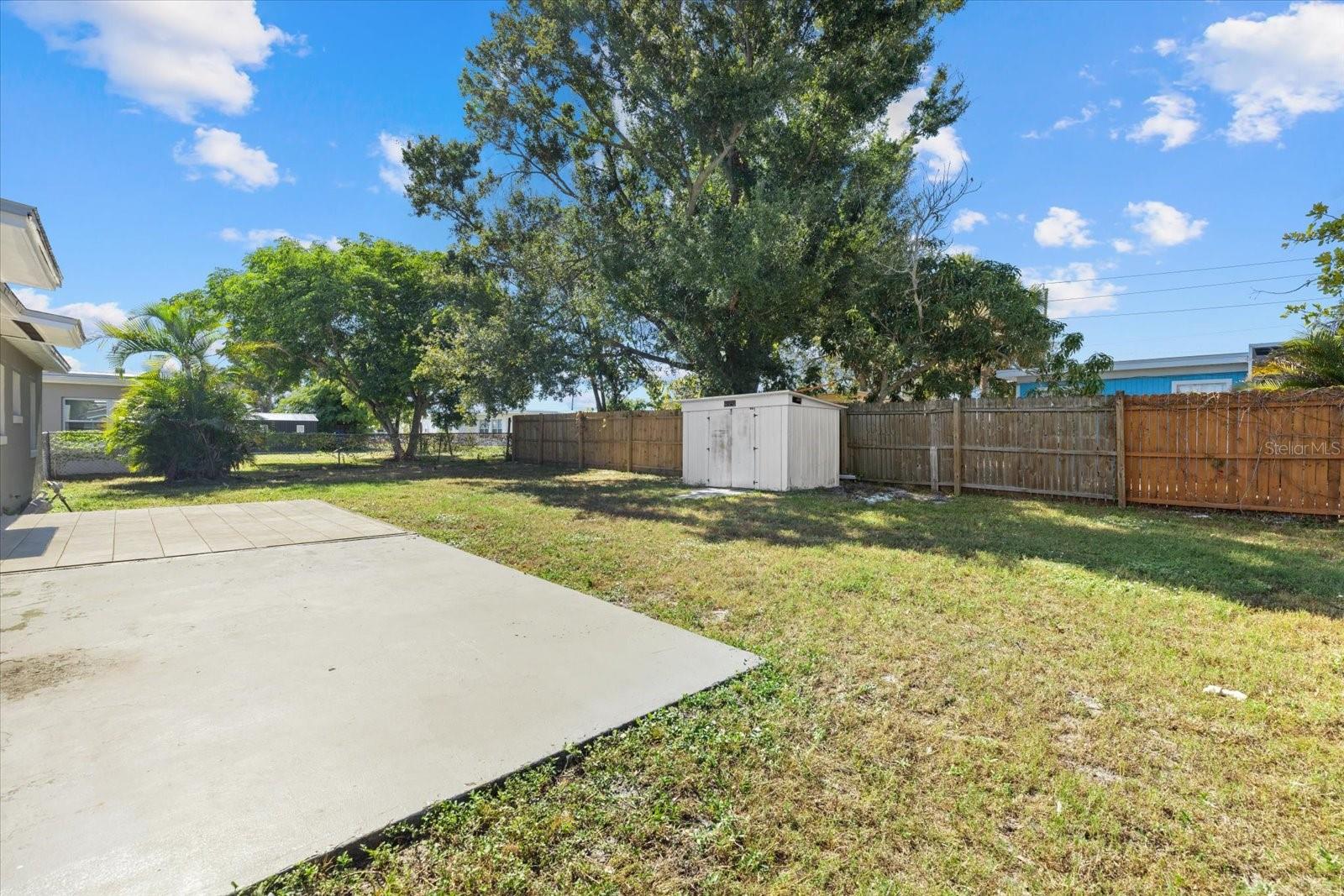 6024 Merril St Backyard