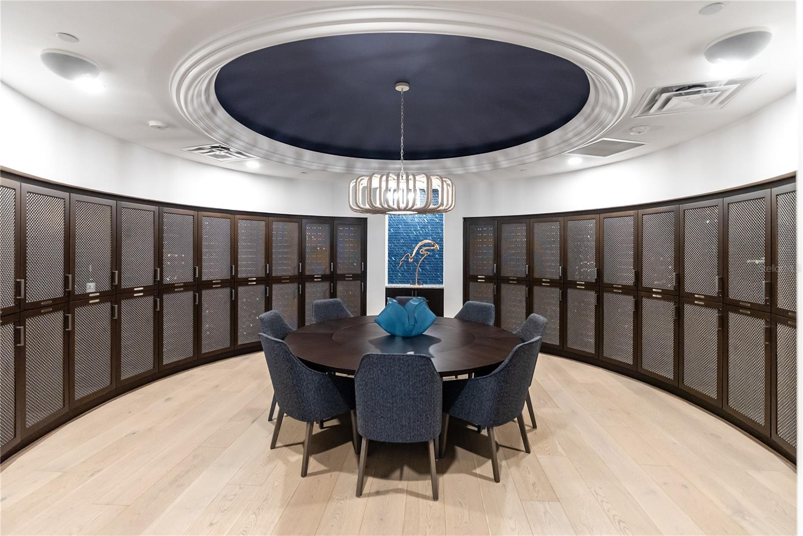 Temperature controlled wine lockers