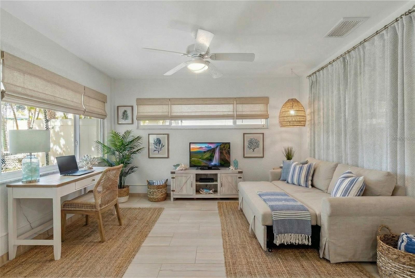Den/Office - Virtually Staged