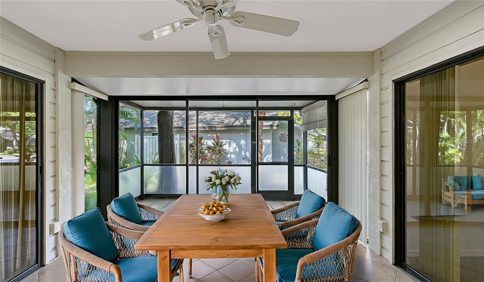 Staged Lanai for the Coastal Lifestyle