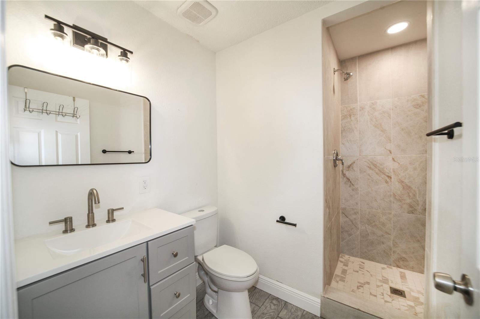 Bathroom in primary bathroom