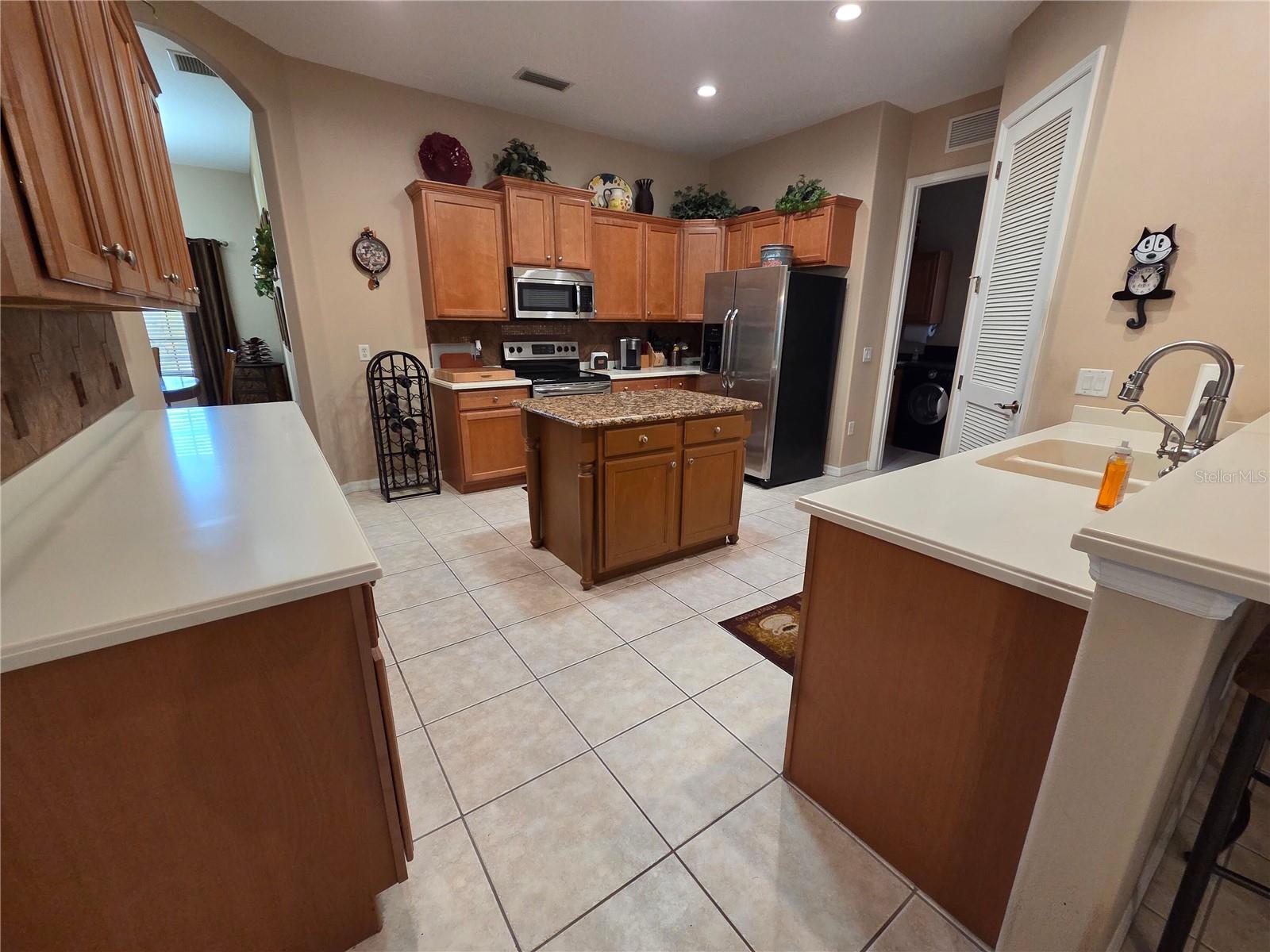 Open Kitchen with Island