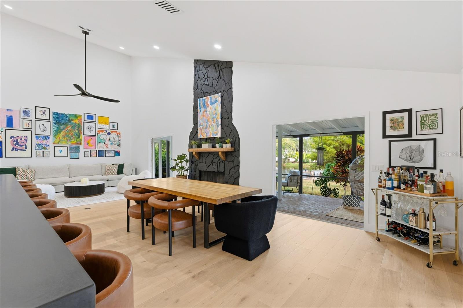 designed to entertain large gatherings