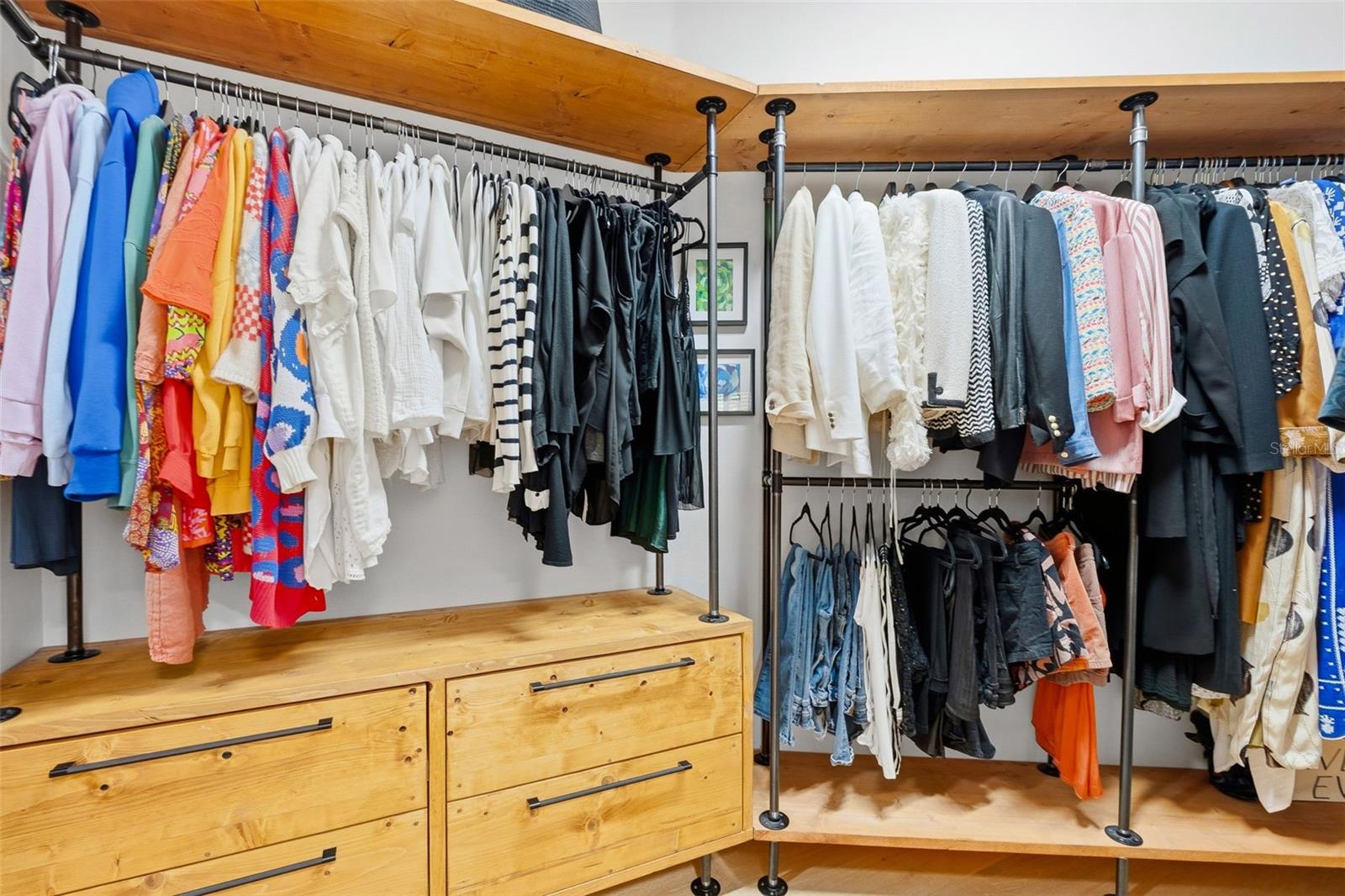 main bedroom walk-in closet
