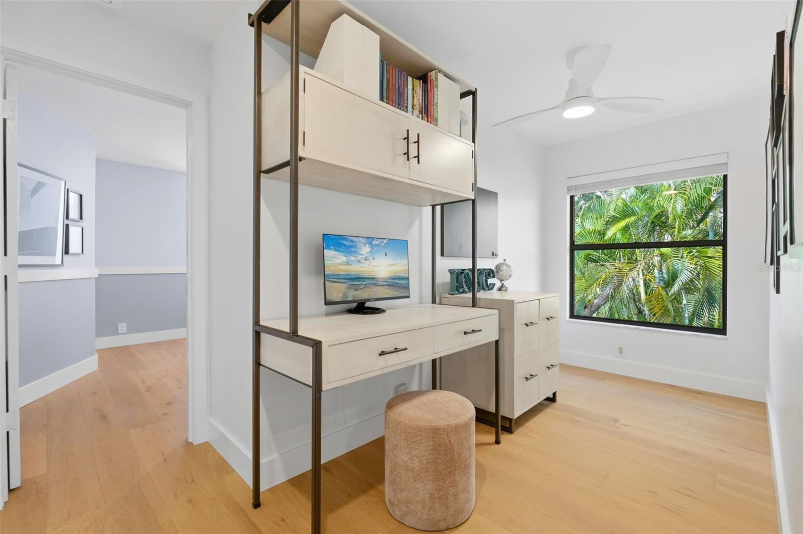 open study, office or creative space