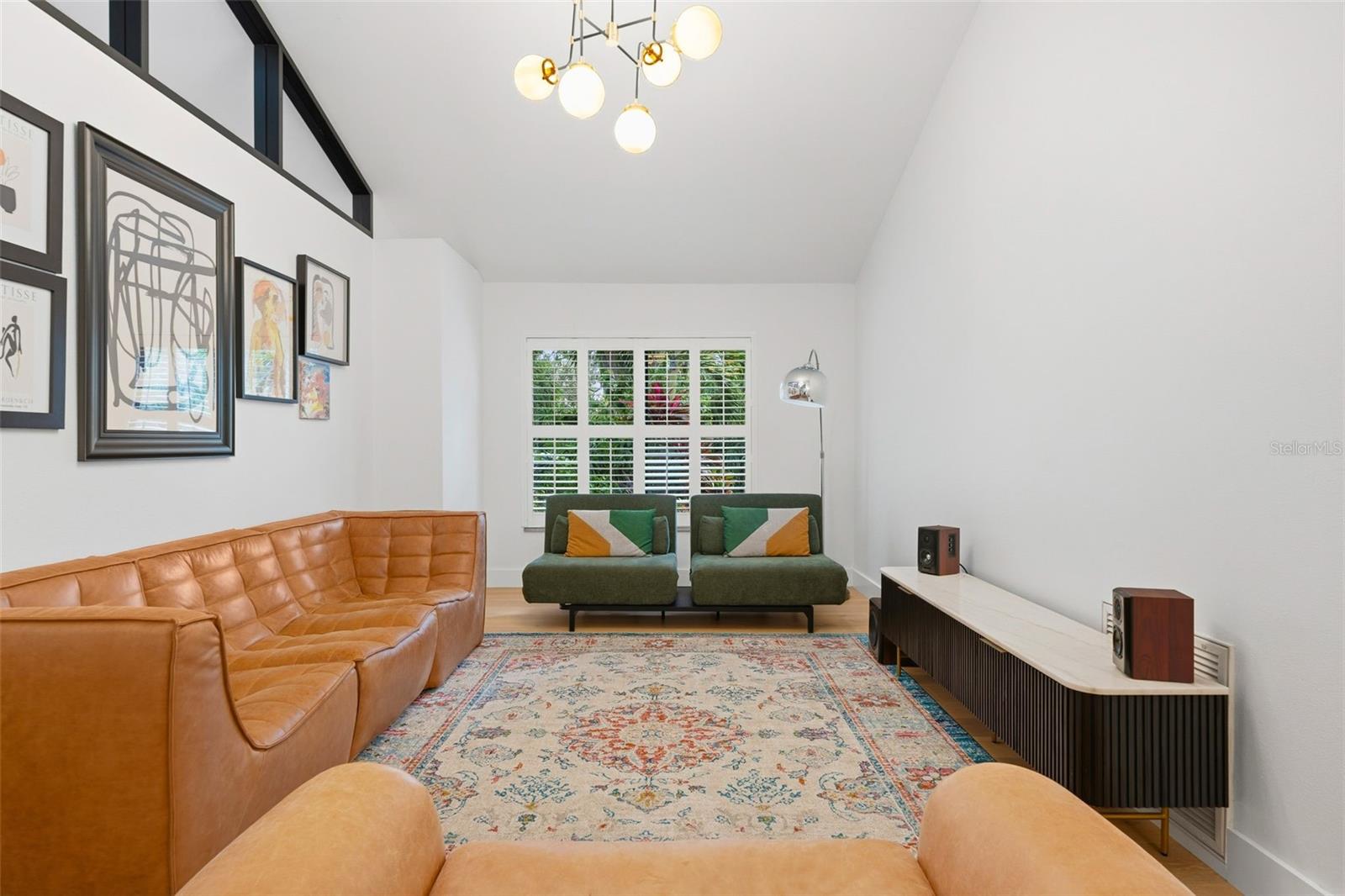 large wall for projector use or big screen TV
