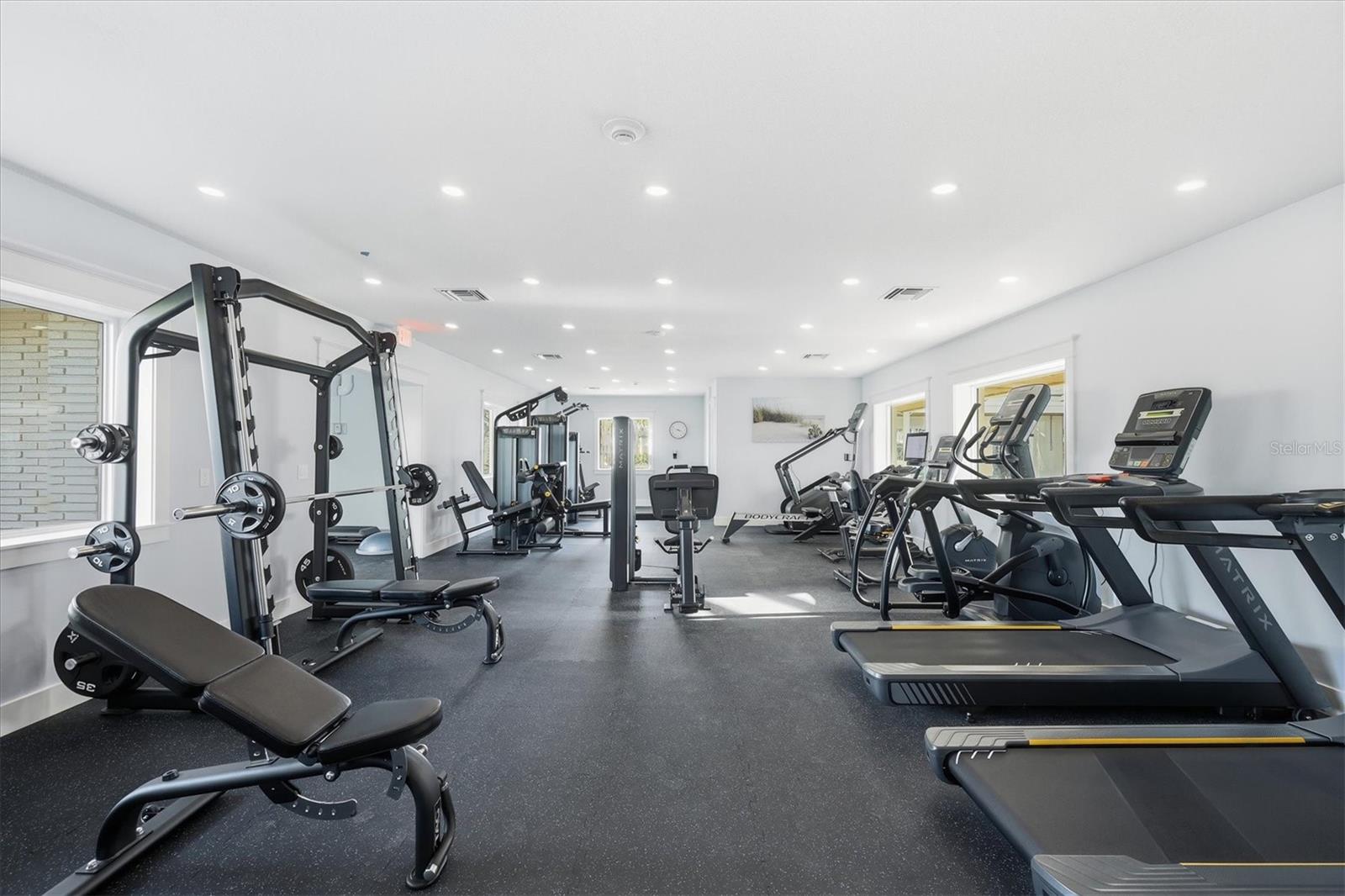 Newly renovated & expanded gym