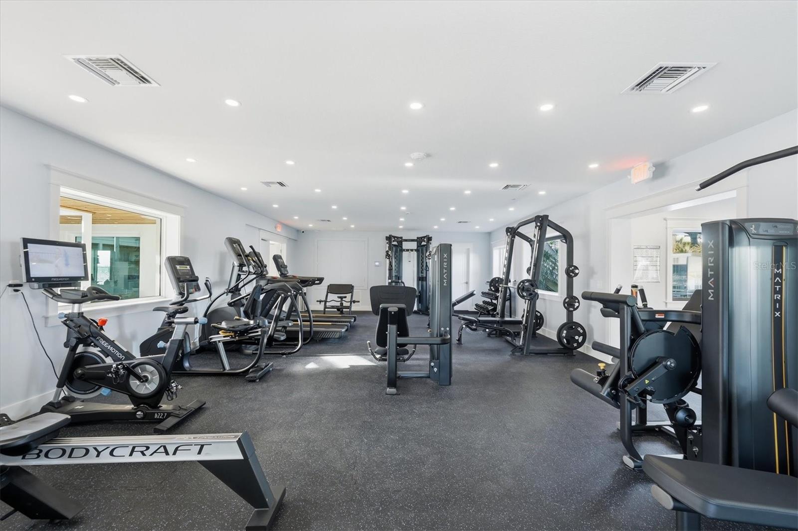 New gym includes new Matrix equipment