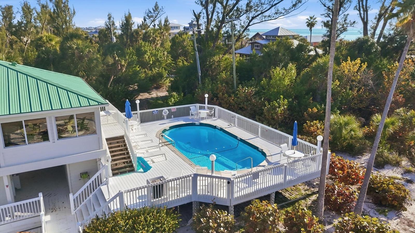 Heated Pool on Little Gasparilla Island
